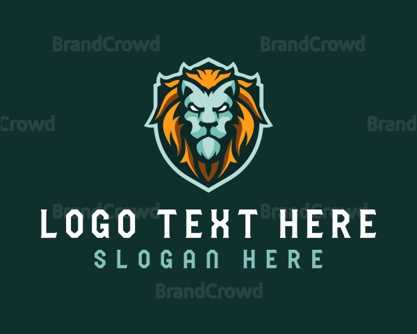 Lion Shield Gaming Logo