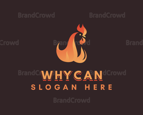 Flame Chicken Grill Logo