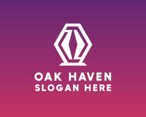 Generic Hexagon Software logo design