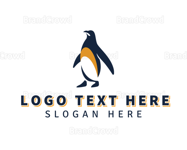 Penguin Bird Animal Logo