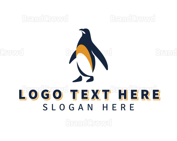 Penguin Bird Animal Logo