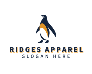 Penguin Bird Animal logo design