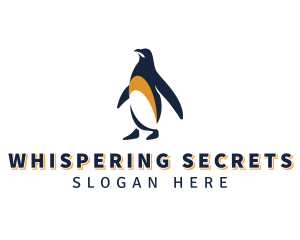 Penguin Bird Animal logo design