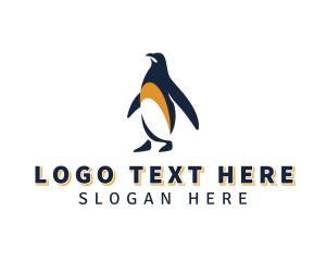 Penguin Bird Animal Logo