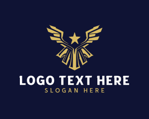 Army - Army Eagle Military logo design