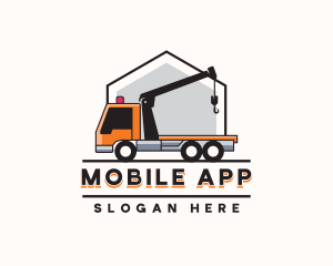 Tow Truck Transport Logo