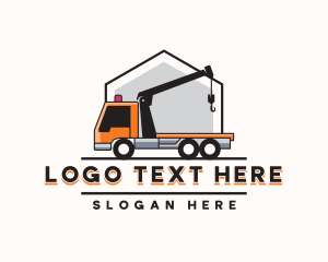 Trucking - Tow Truck Transport logo design