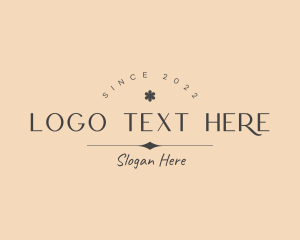 Cafe - Elegant Floral Business logo design