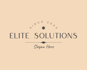 Elegant Floral Business Logo