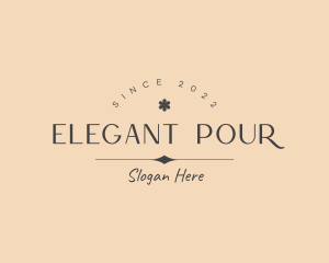 Elegant Floral Business logo design