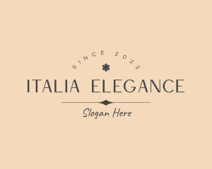 Elegant Floral Business logo design