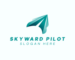 Pilot - Pilot Plane Forwarding logo design