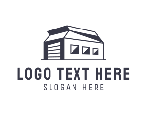 Warehouse - Container Storage Property logo design