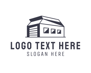 Milk Shop - Container Storage Property logo design