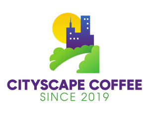 Nyc - Building Nature City logo design