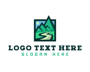 Environment - Mountain Peak Trekking logo design