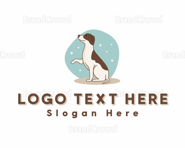 Canine Pet Dog Logo