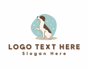 Canine Pet Dog logo design