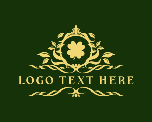 Souvenir Store - Elegant Clover Leaf logo design