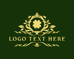 Specialty Shop - Elegant Clover Leaf logo design