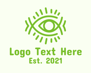 Eye Clinic - Mystical Fish Eye logo design