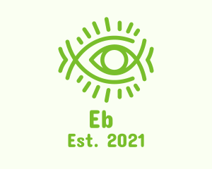 Fish - Mystical Fish Eye logo design