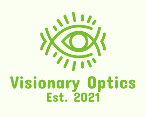 Optometry - Mystical Fish Eye logo design