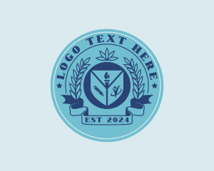 Tutoring - College Learning Review Center logo design