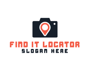 Locator - Photography Location Pin logo design