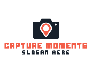 Photography - Photography Location Pin logo design