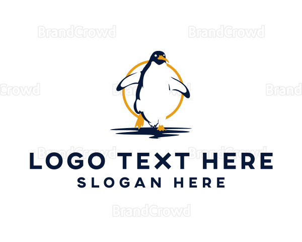 Wild Penguin Zoo Logo