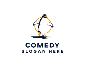 Wild Penguin Zoo Logo