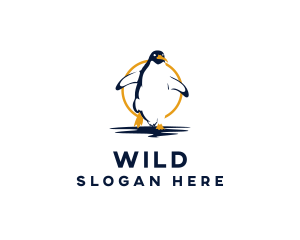 Wild Penguin Zoo Logo