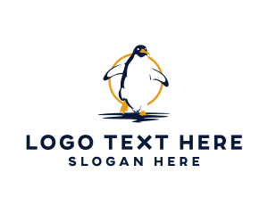 Wild Penguin Zoo Logo