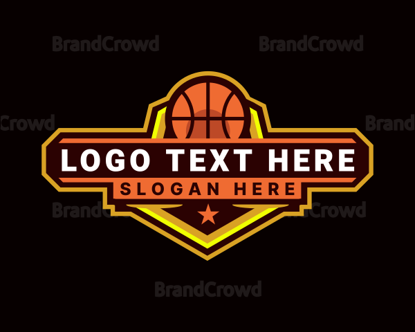 Basketball Ball Sports Logo