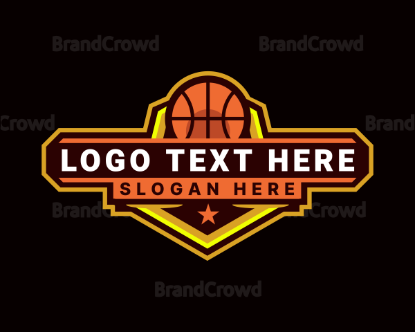 Basketball Ball Sports Logo