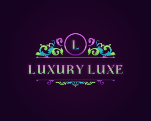 Luxury Ornamental Boutique logo design