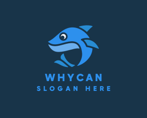 Marine Aquatic Whale Logo
