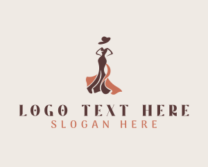 Gown - Fashion Stylist Boutique logo design