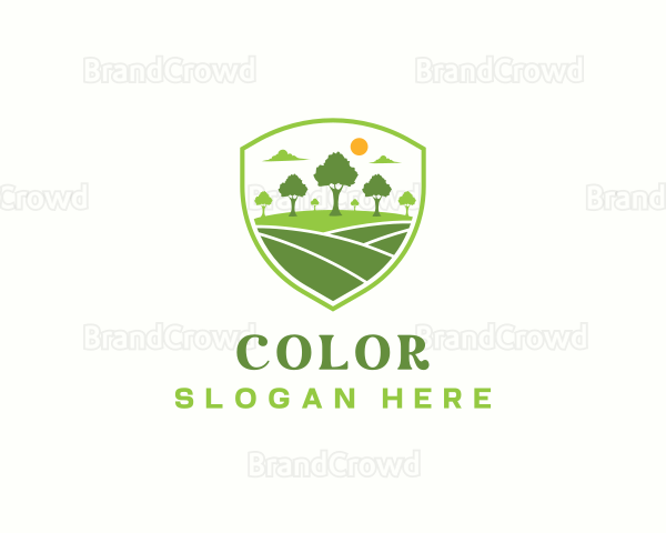 Lawn Tree Landscaping Logo