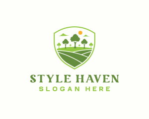 Lawn Tree Landscaping Logo