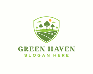 Lawn Tree Landscaping logo design