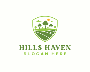 Lawn Tree Landscaping logo design