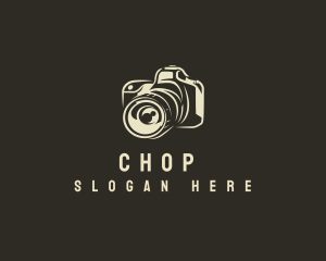 Cinematography - Photography Camera Lens logo design