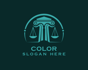 Scale Pillar Lawyer Logo