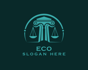 Scale Pillar Lawyer Logo