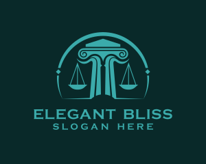 Scale Pillar Lawyer Logo