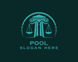 Scale Pillar Lawyer Logo