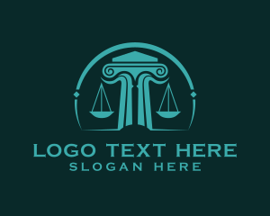 Scale Pillar Lawyer Logo