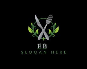 Vegetarian - Healthy Salad Food logo design